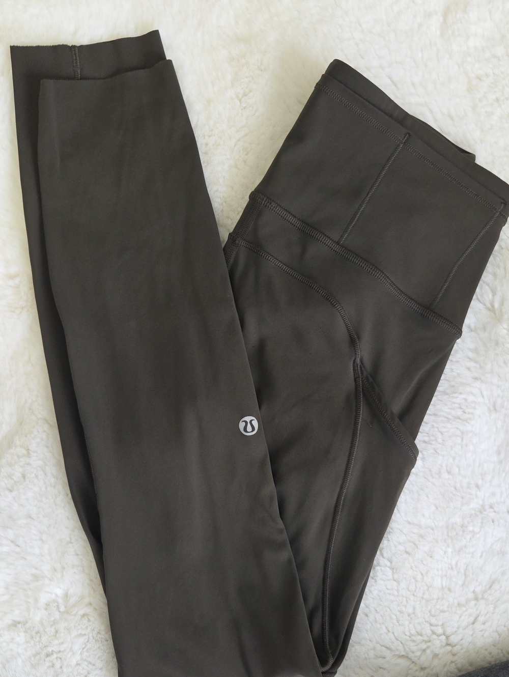lululemon athletica Sculpting High-Rise Leggings - Olive Green